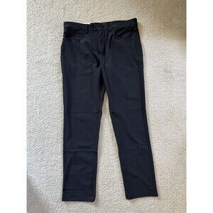 Member's Mark Men's Slim Fit Benton Performance Pant 34 x 32 NWT Black